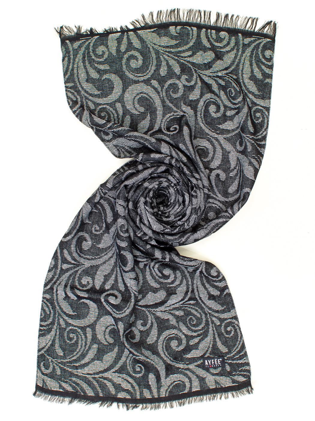 STOLA UOMO JACQUARD CASHEMERE , 45X180
